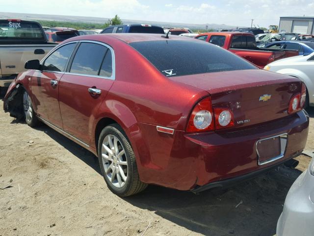 1G1ZK57738F266180 - 2008 CHEVROLET MALIBU LTZ 栗色 照片 3