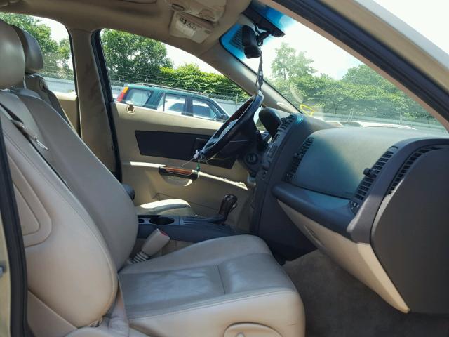 1G6DM57NX30172452 - 2003 CADILLAC CTS GREEN photo 5