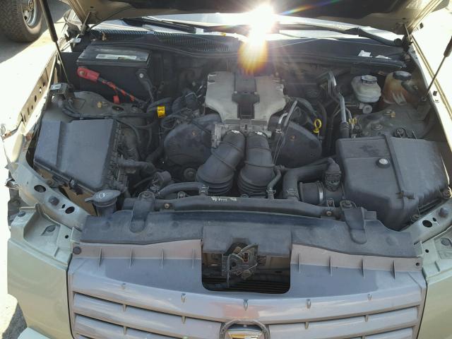 1G6DM57NX30172452 - 2003 CADILLAC CTS GREEN photo 7