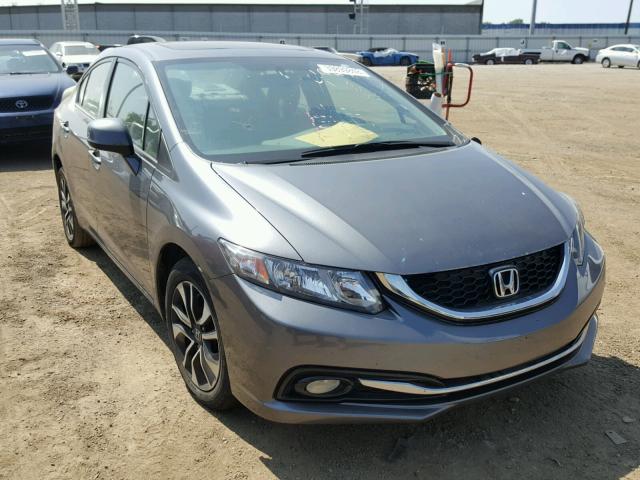 19XFB2F99DE009475 - 2013 HONDA CIVIC EXL 灰色 照片 1