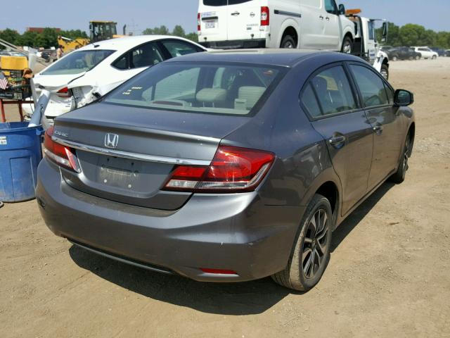 19XFB2F99DE009475 - 2013 HONDA CIVIC EXL 灰色 照片 4