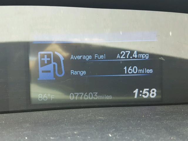 19XFB2F99DE009475 - 2013 HONDA CIVIC EXL 灰色 照片 8