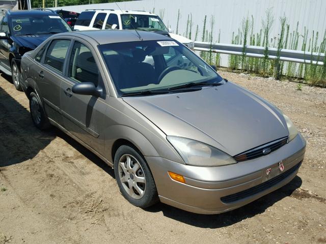 1FAFP343X4W201814 - 2004 FORD FOCUS SE C BEIGE photo 1