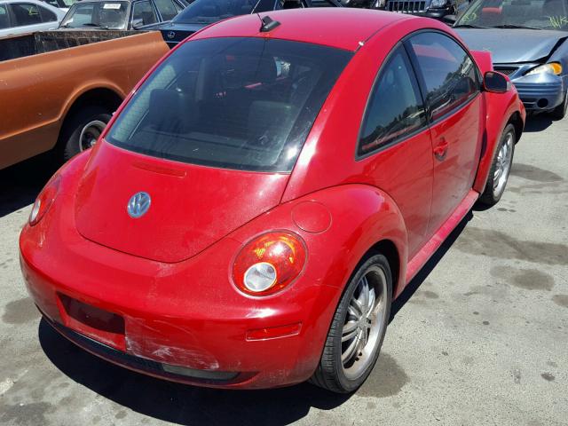 3VWPG31C09M513910 - 2009 VOLKSWAGEN NEW BEETLE წითელი ფოტო 4