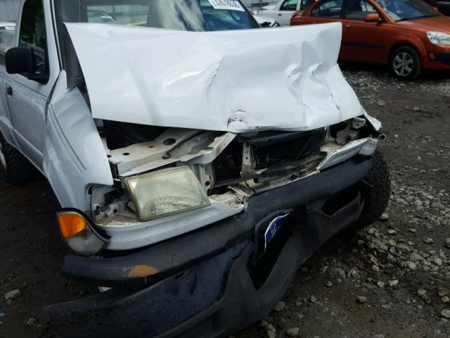 4F4YR12DX4TM07463 - 2004 MAZDA B2300 WHITE photo 9