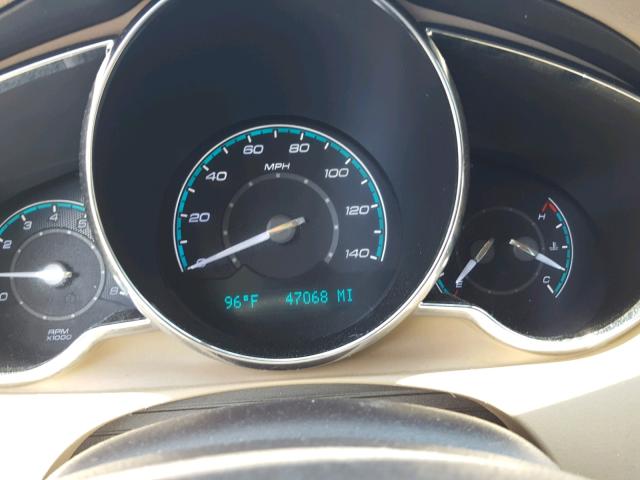 1G1ZE5E75AF160698 - 2010 CHEVROLET MALIBU LTZ WHITE photo 8