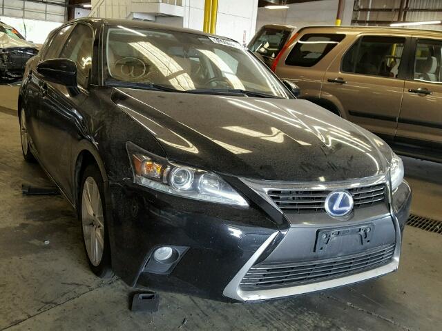 JTHKD5BH1E2178104 - 2014 LEXUS CT 200 BROWN photo 1