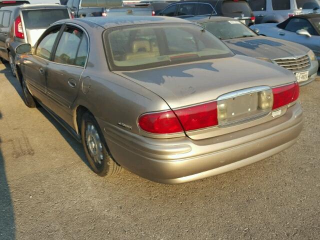 1G4HP54K514290149 - 2001 BUICK LESABRE CU BEIGE photo 3