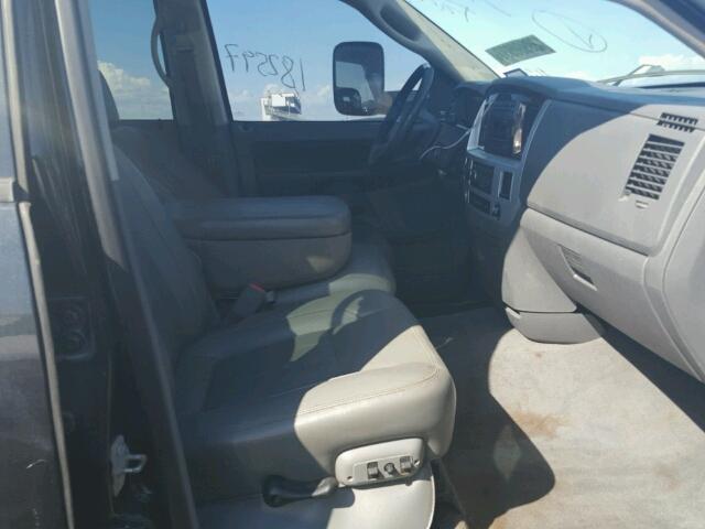 3D7KS28A48G116665 - 2008 DODGE RAM 2500 GRAY photo 5