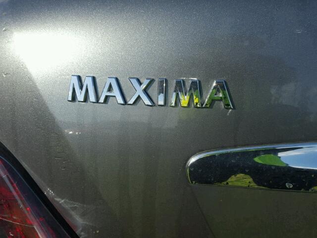 1N4AA5AP8EC492833 - 2014 NISSAN MAXIMA GRAY photo 9