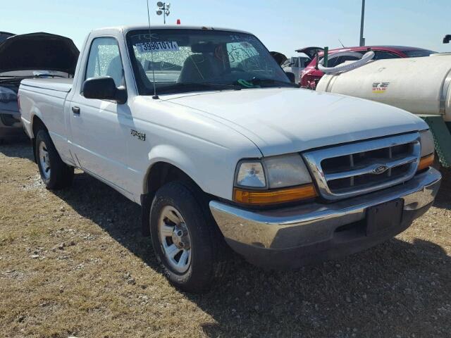 1FTYR10C1YPB93321 - 2000 FORD RANGER WHITE photo 1