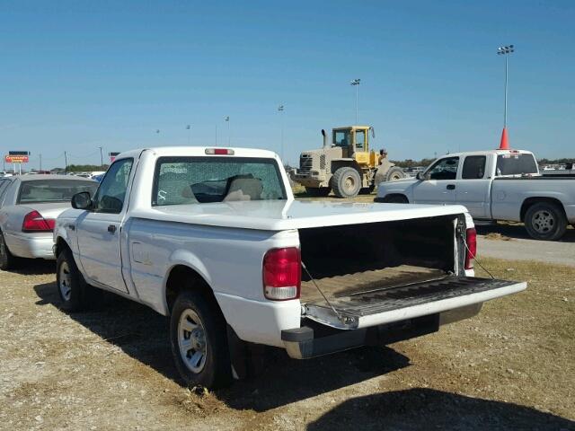 1FTYR10C1YPB93321 - 2000 FORD RANGER WHITE photo 3