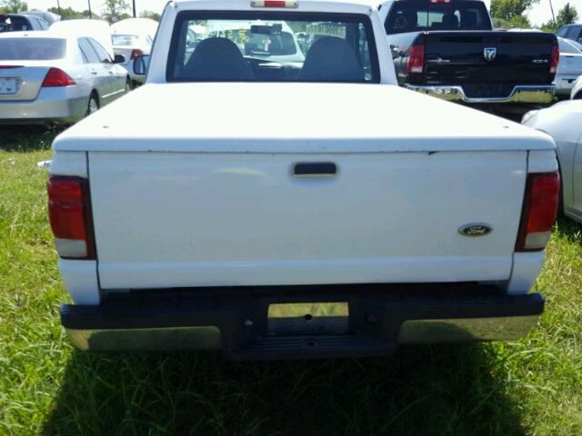 1FTYR10C1YPB93321 - 2000 FORD RANGER WHITE photo 6