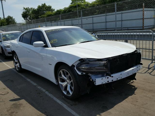 2C3CDXCT7GH356374 - 2016 DODGE CHARGER R/ WHITE photo 1