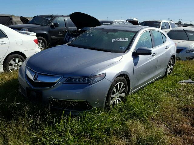 19UUB1F31GA010237 - 2016 ACURA TLX SILVER photo 2