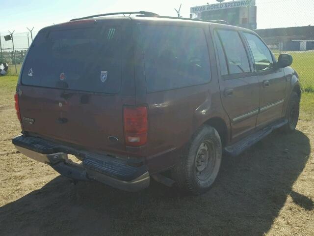 1FMRU15W31LB36066 - 2001 FORD EXPEDITION RED photo 4