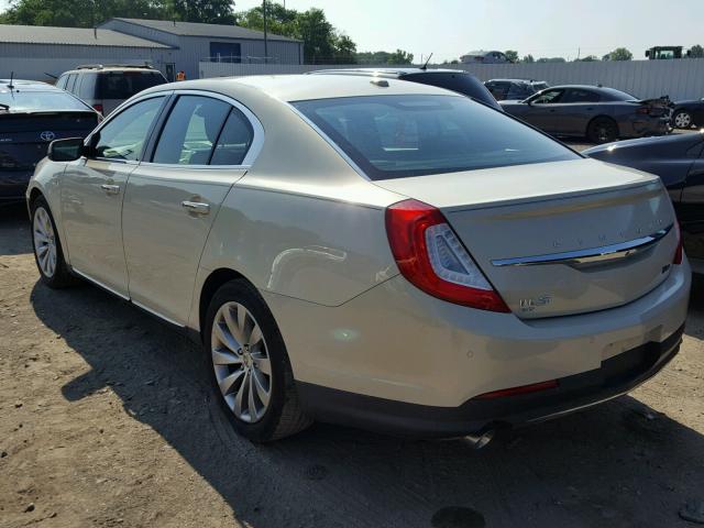 1LNHL9EK5FG603546 - 2015 LINCOLN MKS WHITE photo 3