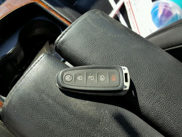 1LNHL9EK5FG603546 - 2015 LINCOLN MKS WHITE photo 9