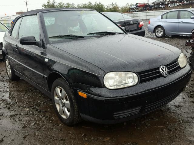 3VWDC21V21M814662 - 2001 VOLKSWAGEN CABRIO GLX 黑色 照片 1