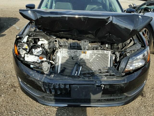 1VWAH7A32EC001880 - 2014 VOLKSWAGEN PASSAT BLACK photo 9