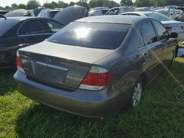 4T1BE32K45U543079 - 2005 TOYOTA CAMRY GRAY photo 4