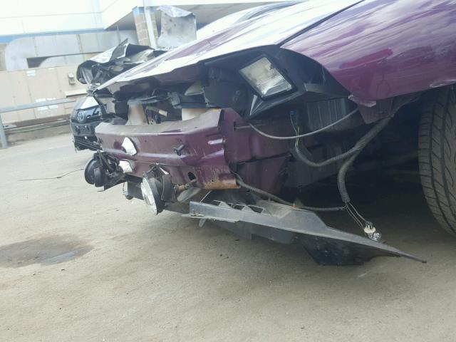 2G2FV22PXT2229150 - 1996 PONTIAC FIREBIRD F MAROON photo 10