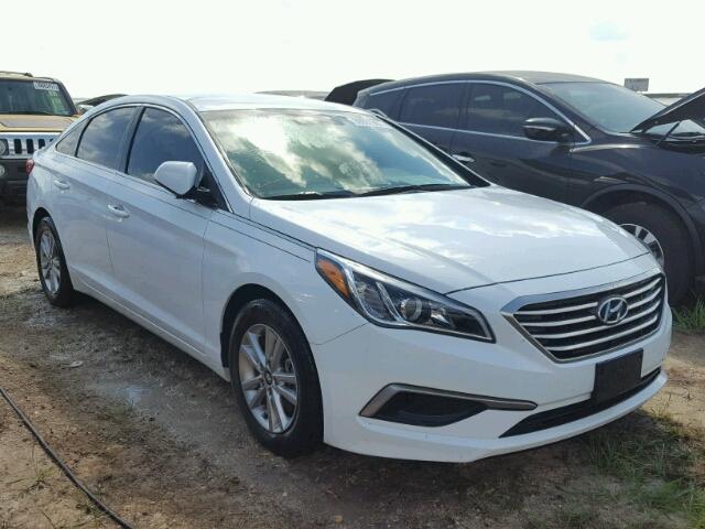 5NPE24AF5HH536189 - 2017 HYUNDAI SONATA SE WHITE photo 1