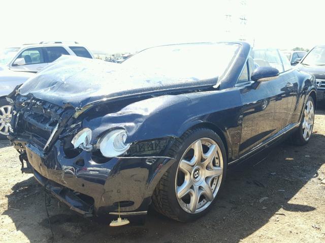 SCBDR33W18C056468 - 2008 BENTLEY CONTINENTA BLUE photo 2