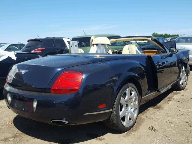 SCBDR33W18C056468 - 2008 BENTLEY CONTINENTA BLUE photo 4