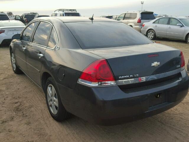 2G1WB58KX81250118 - 2008 CHEVROLET IMPALA 黑色 照片 3
