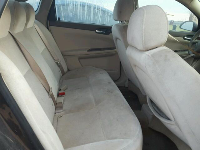 2G1WB58KX81250118 - 2008 CHEVROLET IMPALA 黑色 照片 6