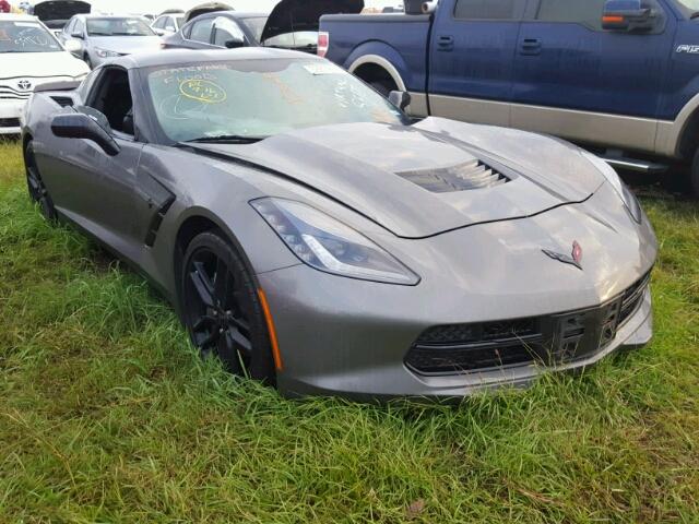 1G1YB2D74G5109969 - 2016 CHEVROLET CORVETTE GRAY photo 1