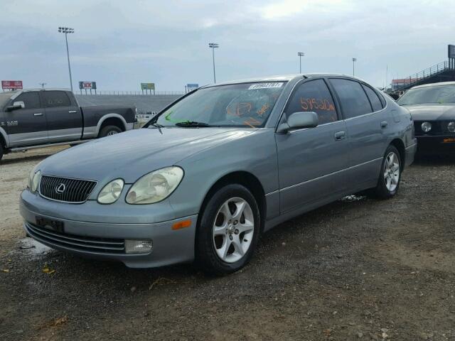 JT8BD69S810147848 - 2001 LEXUS GS GRAY photo 2