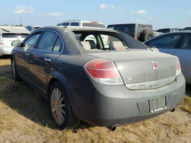 1G8ZV57787F290451 - 2007 SATURN AURA XR GRAY photo 3