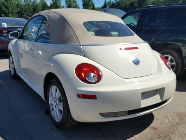 3VWRW3AL0AM003508 - 2010 VOLKSWAGEN NEW BEETLE კრემისფერი ფოტო 3