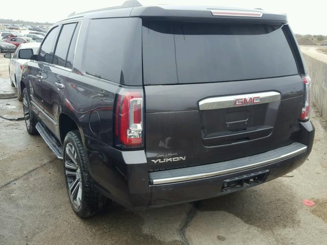 1GKS2CKJ3HR229925 - 2017 GMC YUKON DENA GRAY photo 3