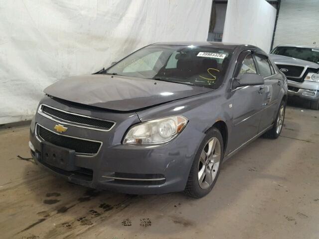 1G1ZH57BX84223311 - 2008 CHEVROLET MALIBU 1LT GRAY photo 2