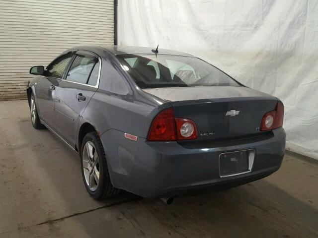 1G1ZH57BX84223311 - 2008 CHEVROLET MALIBU 1LT GRAY photo 3