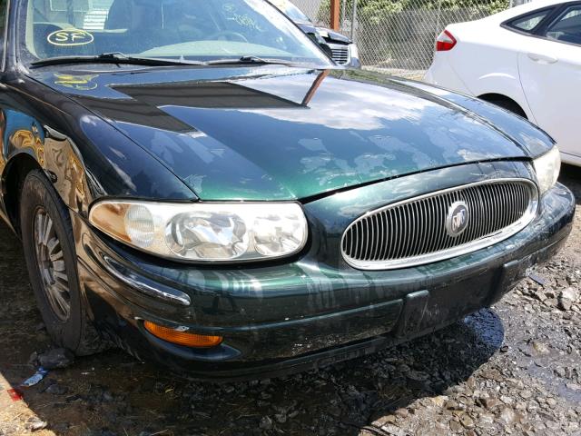 1G4HP54K024216123 - 2002 BUICK LESABRE CU GREEN photo 9