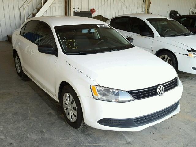 3VW2K7AJ2CM366060 - 2012 VOLKSWAGEN JETTA BASE 白色 照片 1