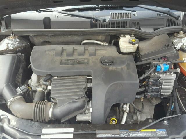 1G8AL55F37Z178670 - 2007 SATURN ION LEVEL BLACK photo 7