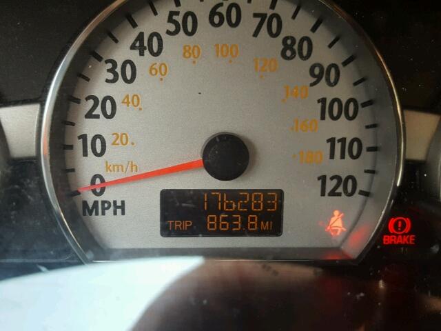 1G8AL55F37Z178670 - 2007 SATURN ION LEVEL BLACK photo 8