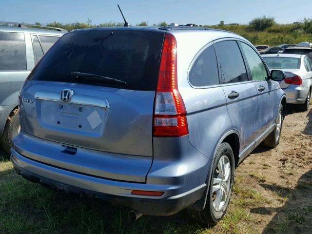 JHLRE3H59BC015899 - 2011 HONDA CR-V EX ლურჯი ფოტო 4