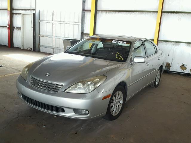JTHBA30G645013136 - 2004 LEXUS ES 330 SILVER photo 2