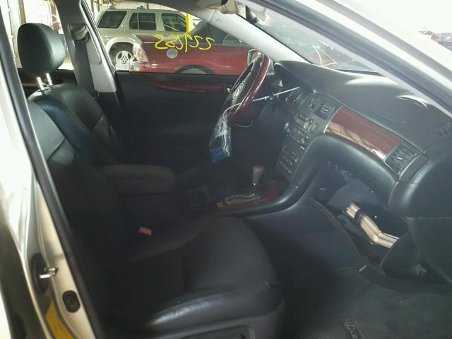 JTHBA30G645013136 - 2004 LEXUS ES 330 SILVER photo 5