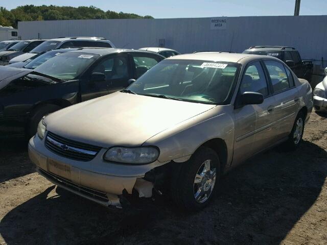 1G1ND52J23M581326 - 2003 CHEVROLET MALIBU GOLD photo 2