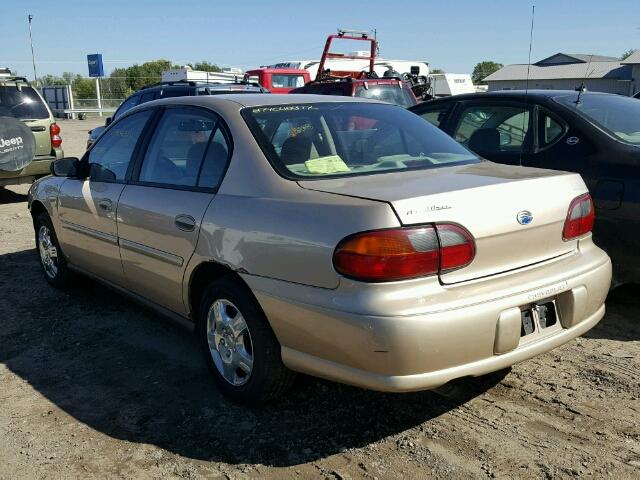 1G1ND52J23M581326 - 2003 CHEVROLET MALIBU GOLD photo 3