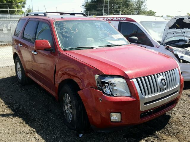 4M2CN8H74BKJ01834 - 2011 MERCURY MARINER PR RED photo 1