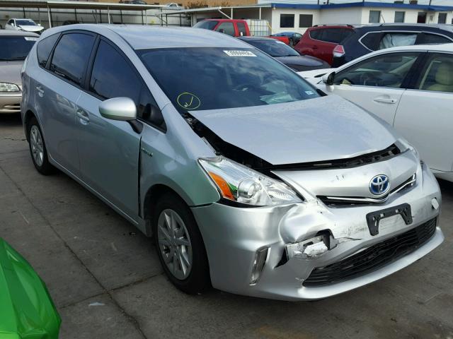 JTDZN3EU5C3135466 - 2012 TOYOTA PRIUS V SILVER photo 1