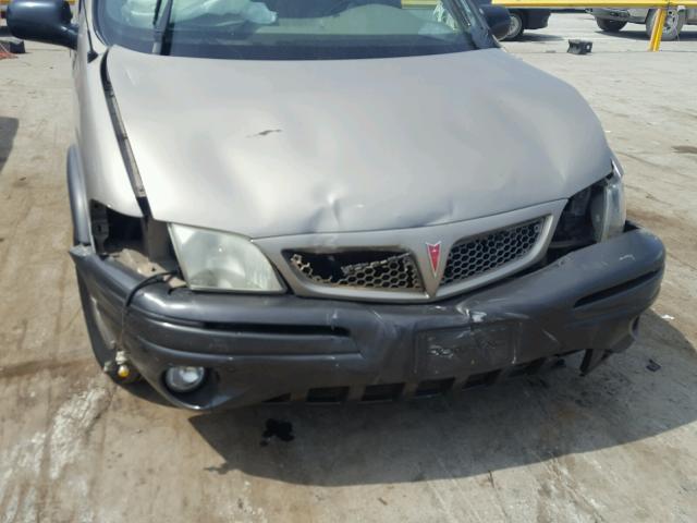 1GMDX03E63D139675 - 2003 PONTIAC MONTANA TAN photo 9